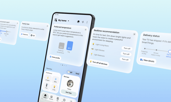 Samsung SmartThings Now, nouvelle interface de la maison connectée