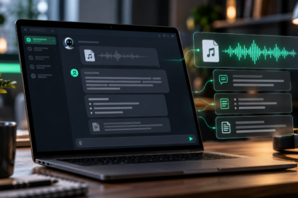 ChatGPT analyse un fichier audio pour le transcrire et le résumer