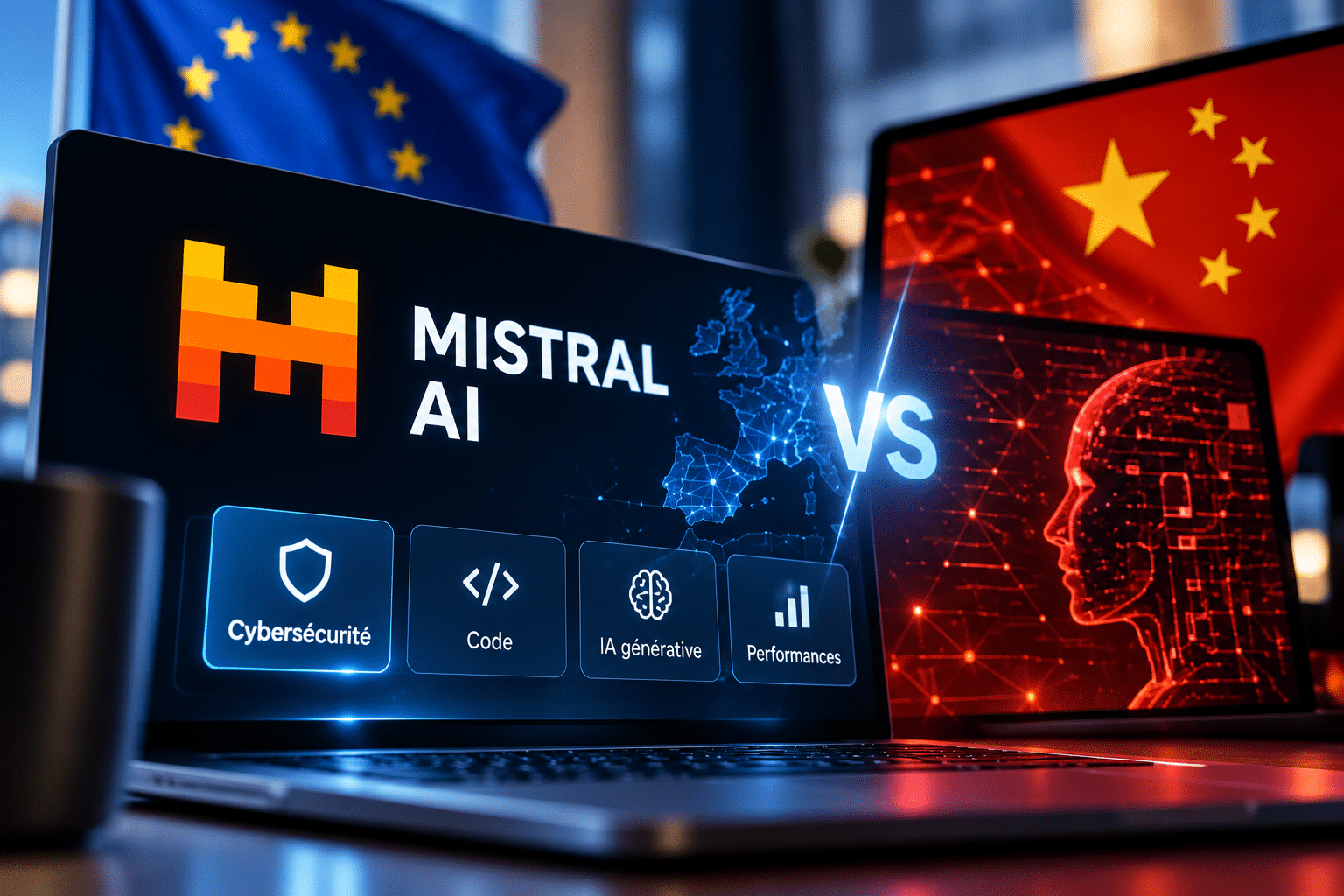 Mistral AI face aux modèles d’intelligence artificielle chinois