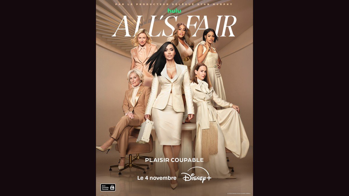 Affiche française d’All’s Fair saison 2, disponible le 4 novembre sur Disney+