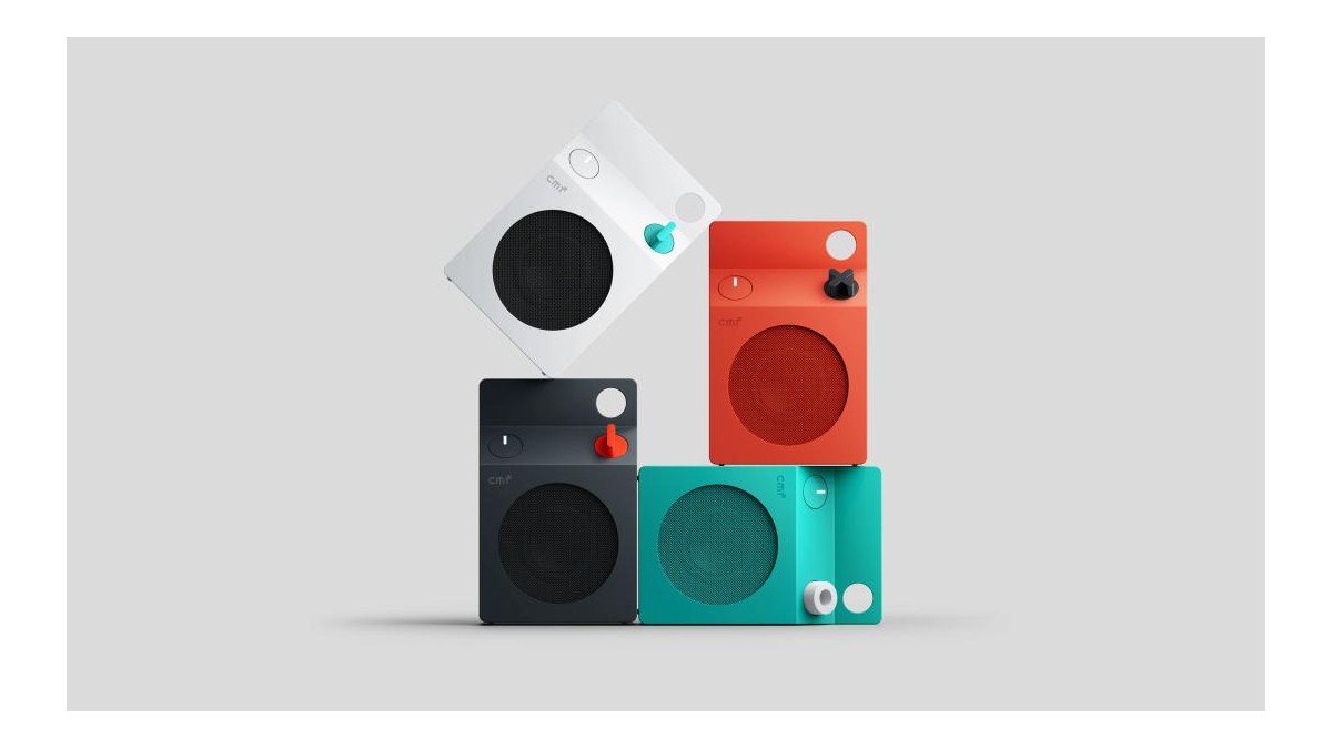 Enceintes CMF Speaker S dans quatre coloris