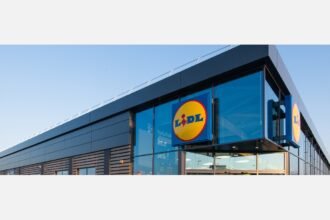 Façade d’un supermarché Lidl
