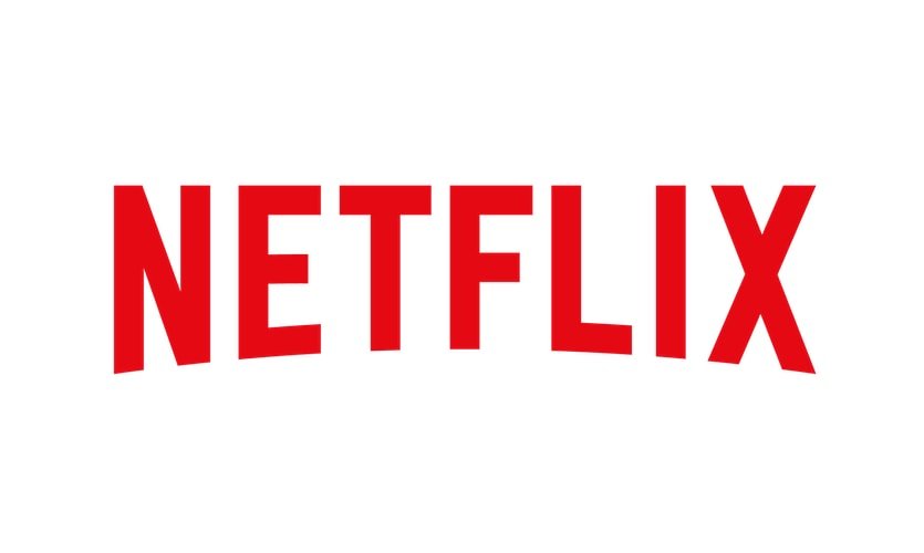 Logo Netflix rouge sur fond blanc