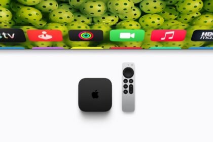 Apple TV 4K de quatrième génération et télécommande Siri Remote