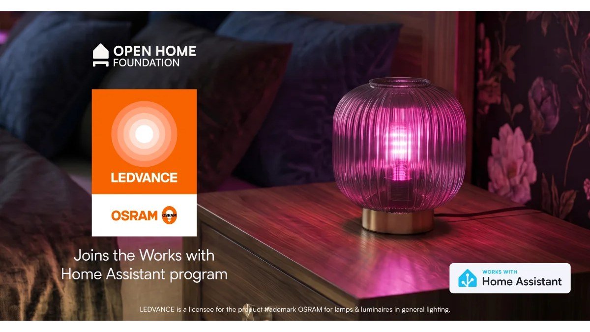 LEDVANCE et OSRAM rejoignent Works with Home Assistant pour leurs appareils Matter