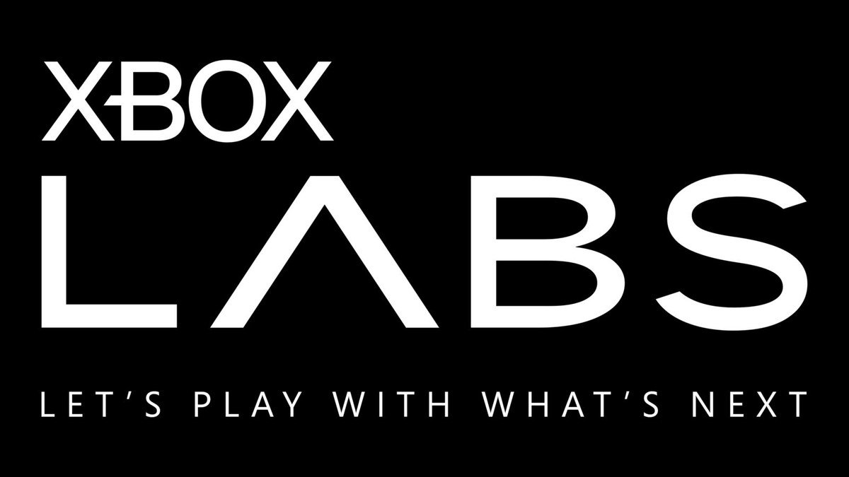 Logo officiel Xbox Labs sur fond noir
