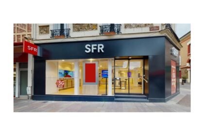 Boutique SFR illustrant la hausse des prix SFR pour certains abonnés